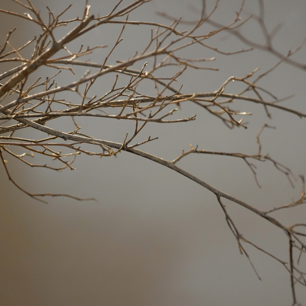 Natural tree branches square